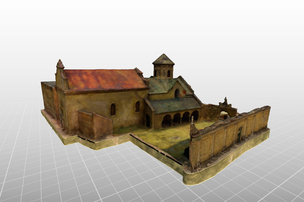 The virtual panorama of old Lviv