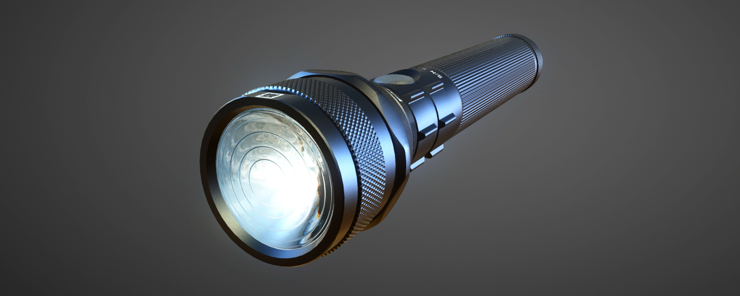 Interactive 3D Visualization of a Flashlight