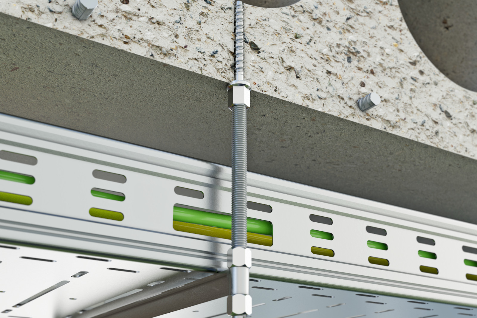 3D visualizations of R-RLX Concrete Screws