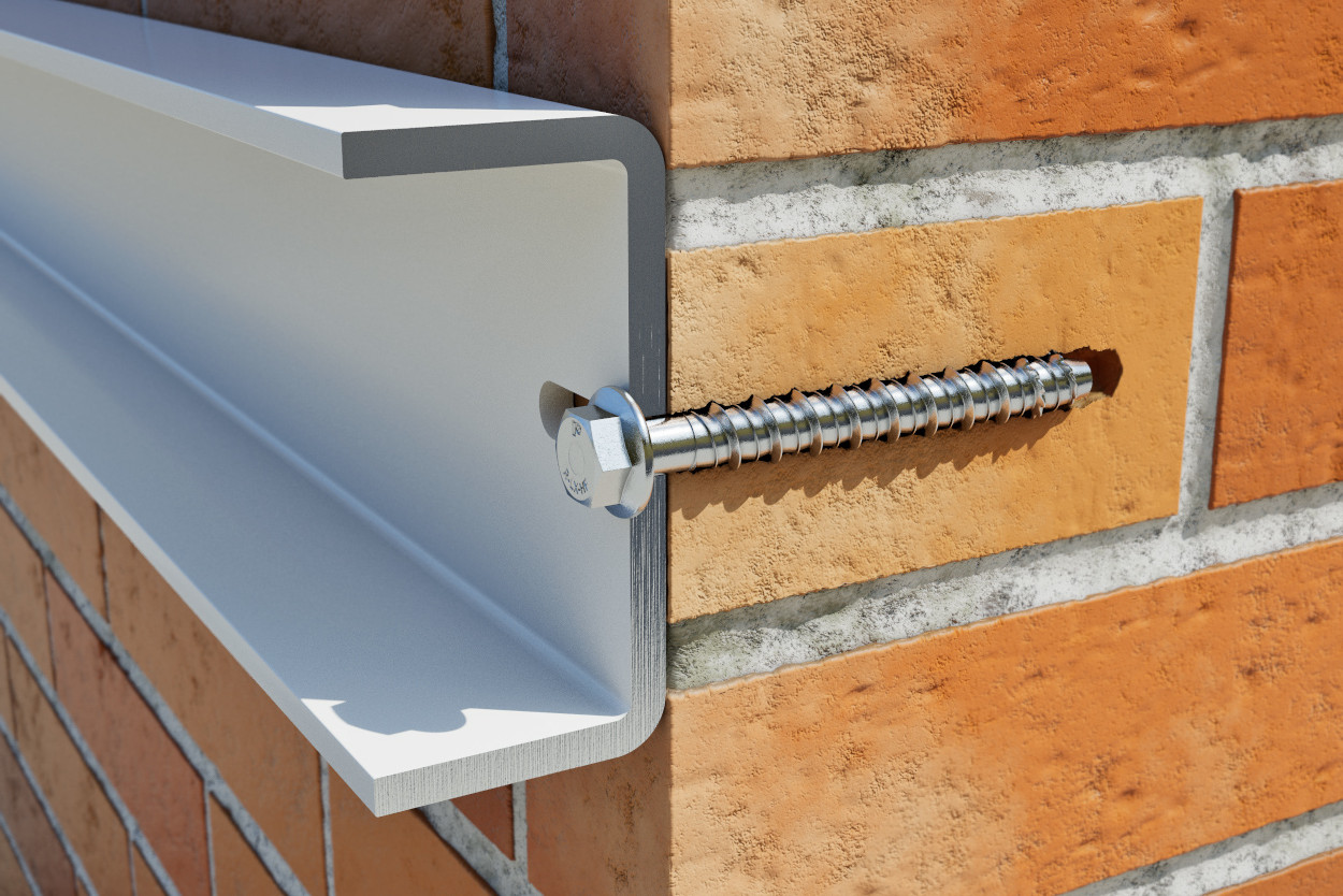 3D visualizations of R-RLX Concrete Screws