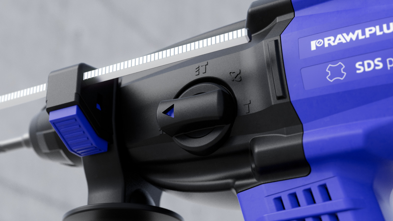 3D Animation of a Rotary Hammer Drill