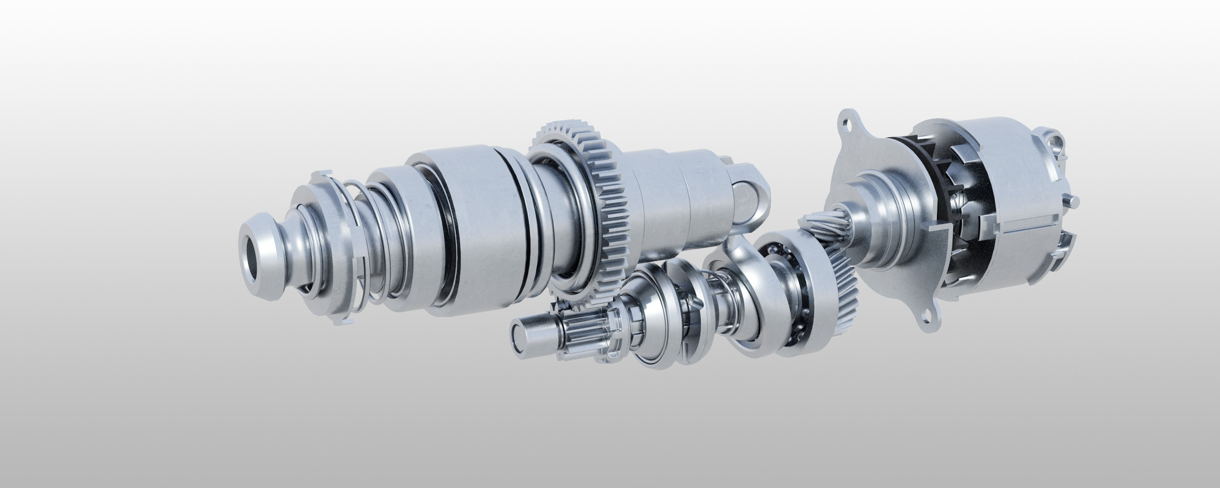 3D Animation of a Rotary Hammer Drill