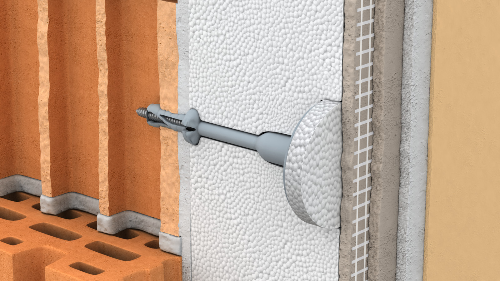 R-TFIX Facade Fixing Installation