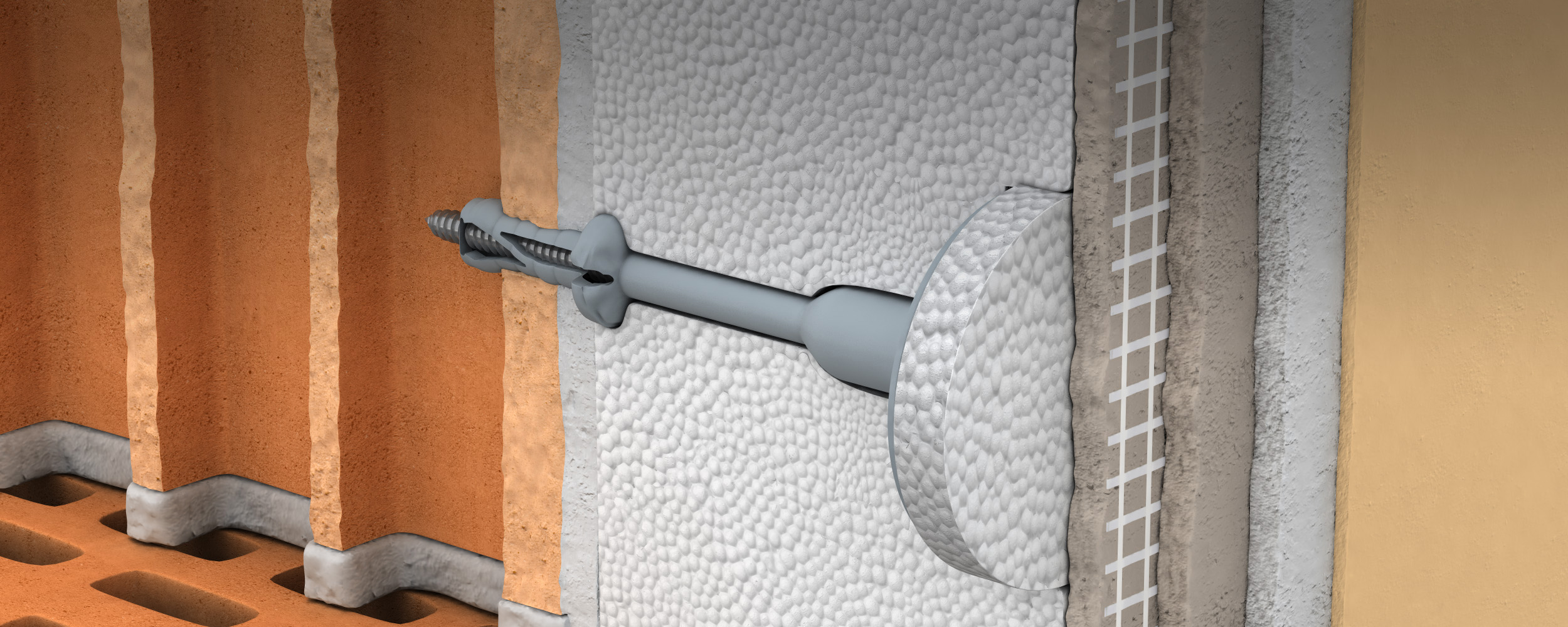 R-TFIX Facade Fixing Installation