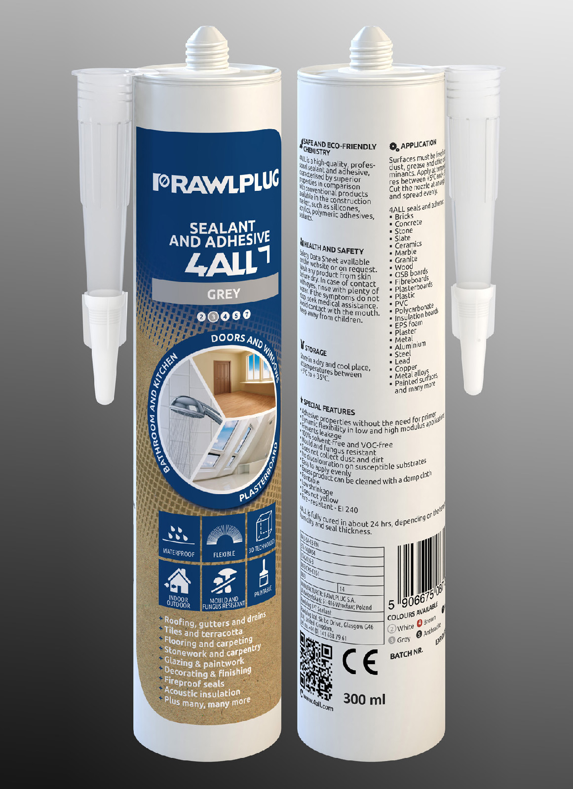 3D Visualizations of Rawlplug Packages System