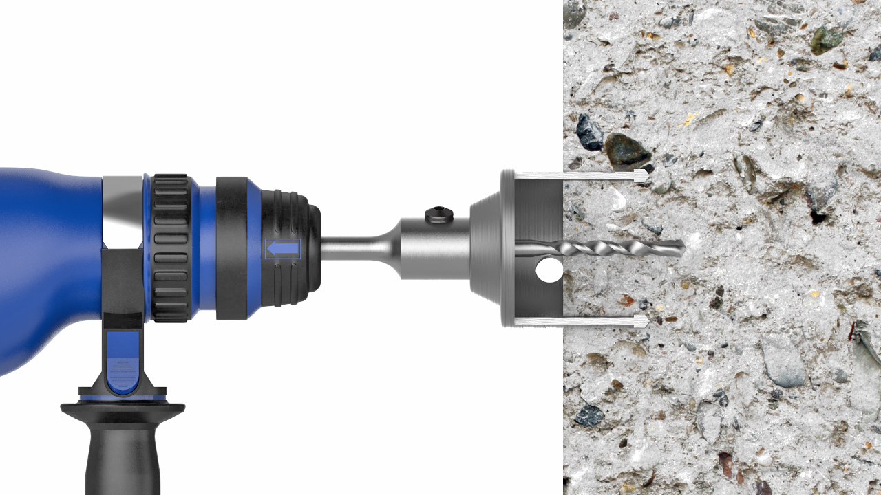 3D Visualization of a Hollow Drill