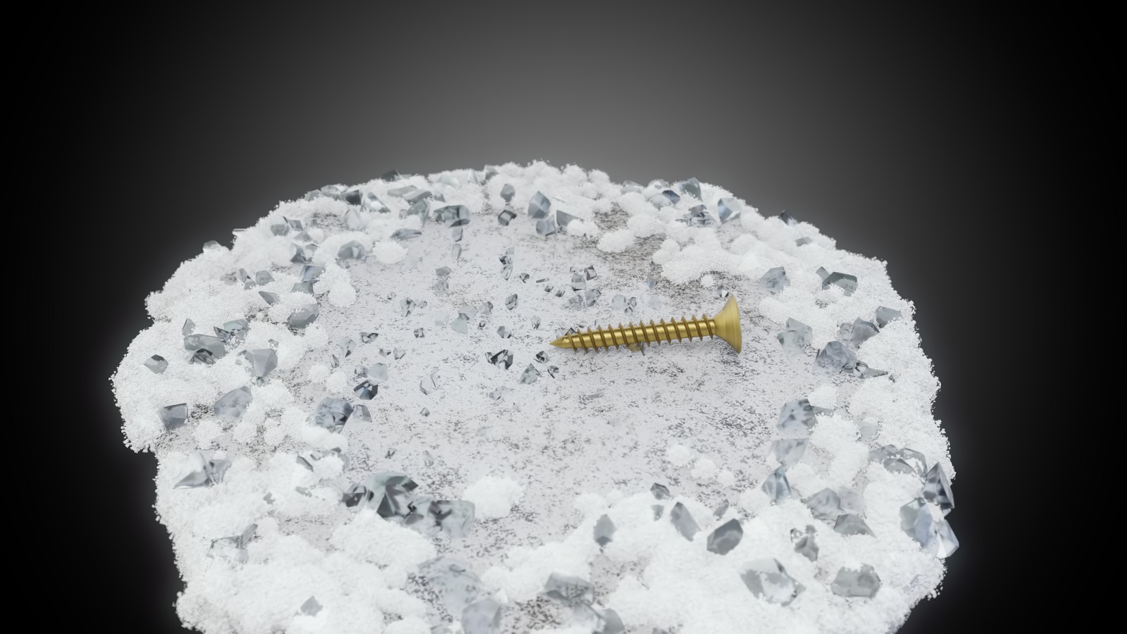 Protective glove 3D animation