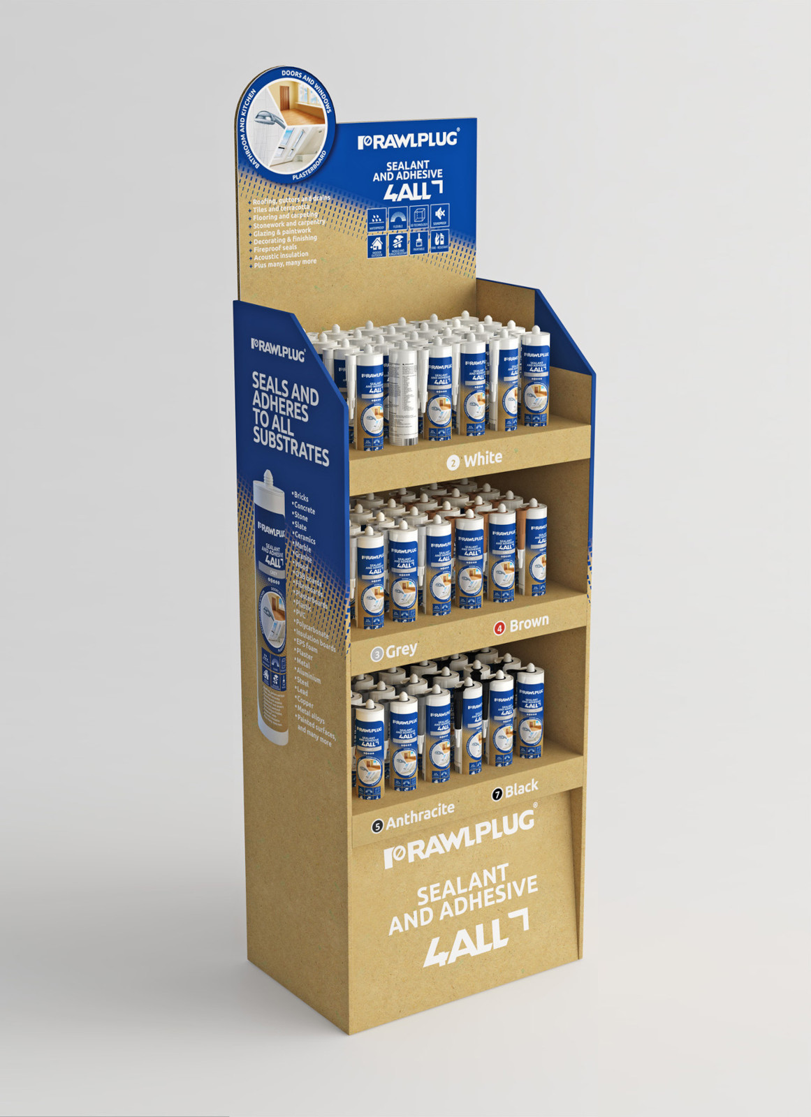 3D Visualizations of Retail Shelving