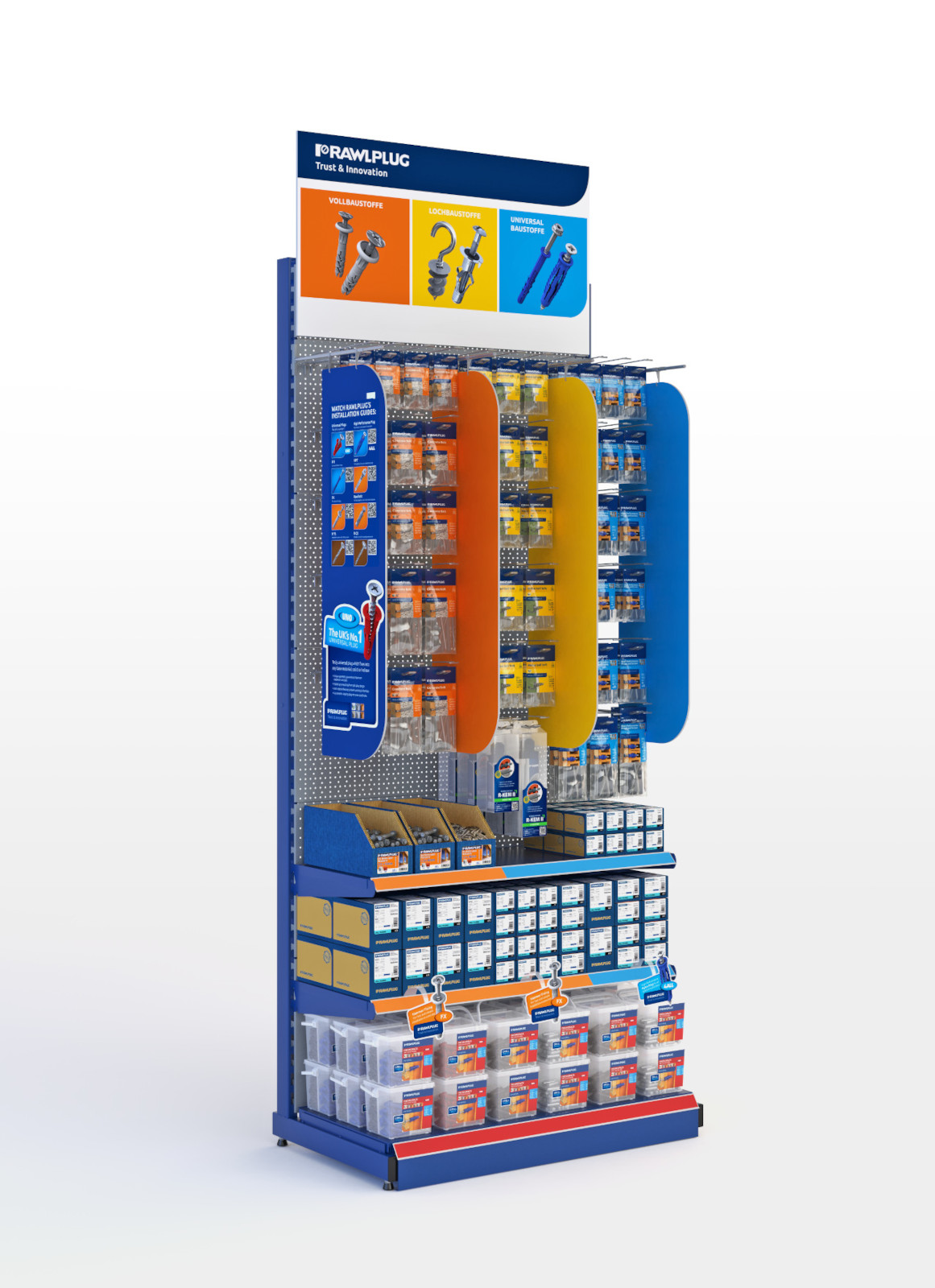 3D Visualizations of Retail Shelving