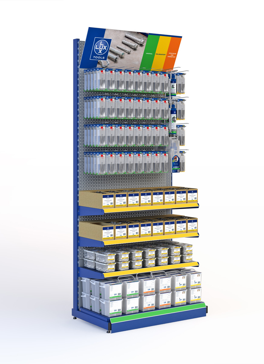 3D Visualizations of Retail Shelving