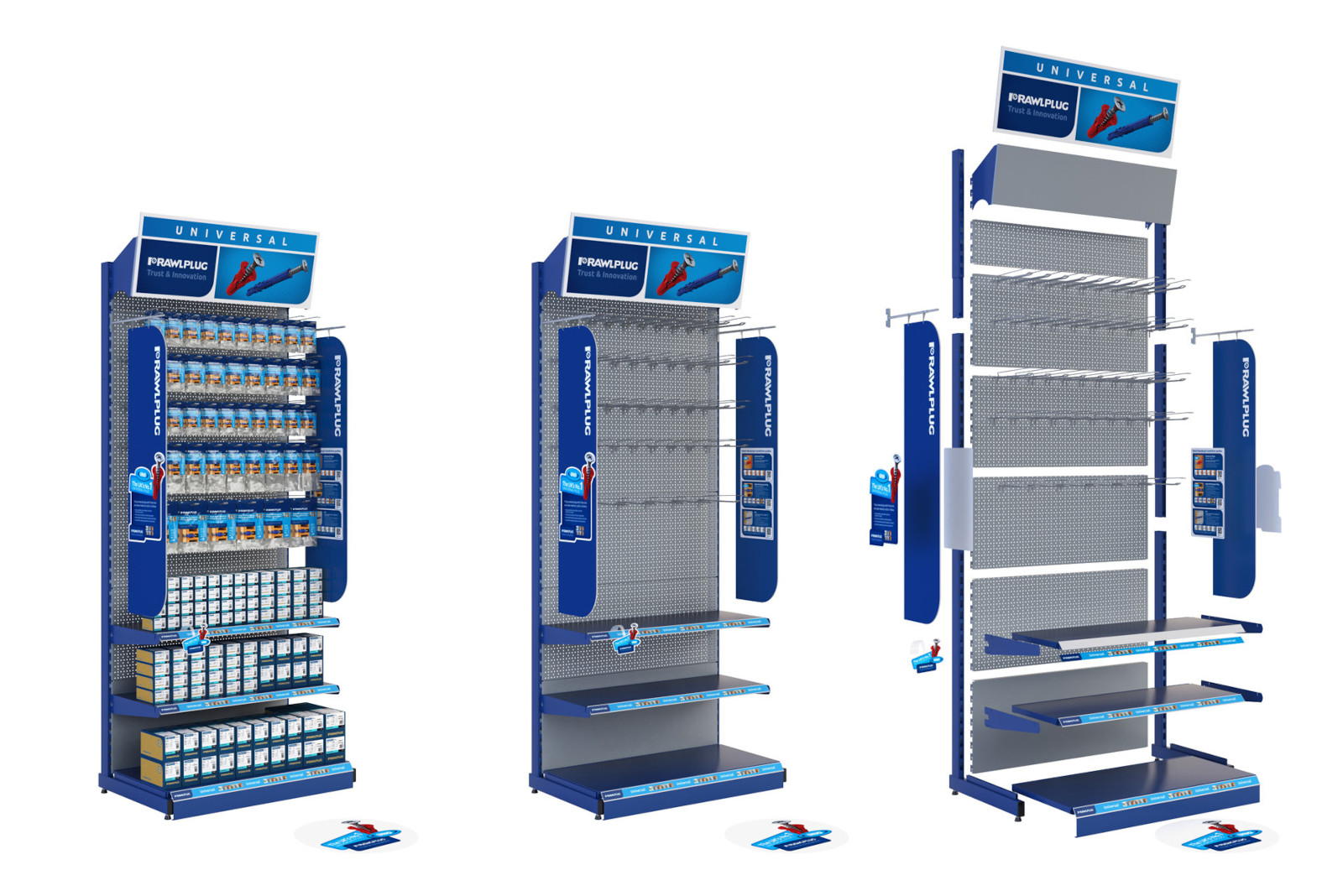 3D Visualizations of Retail Shelving