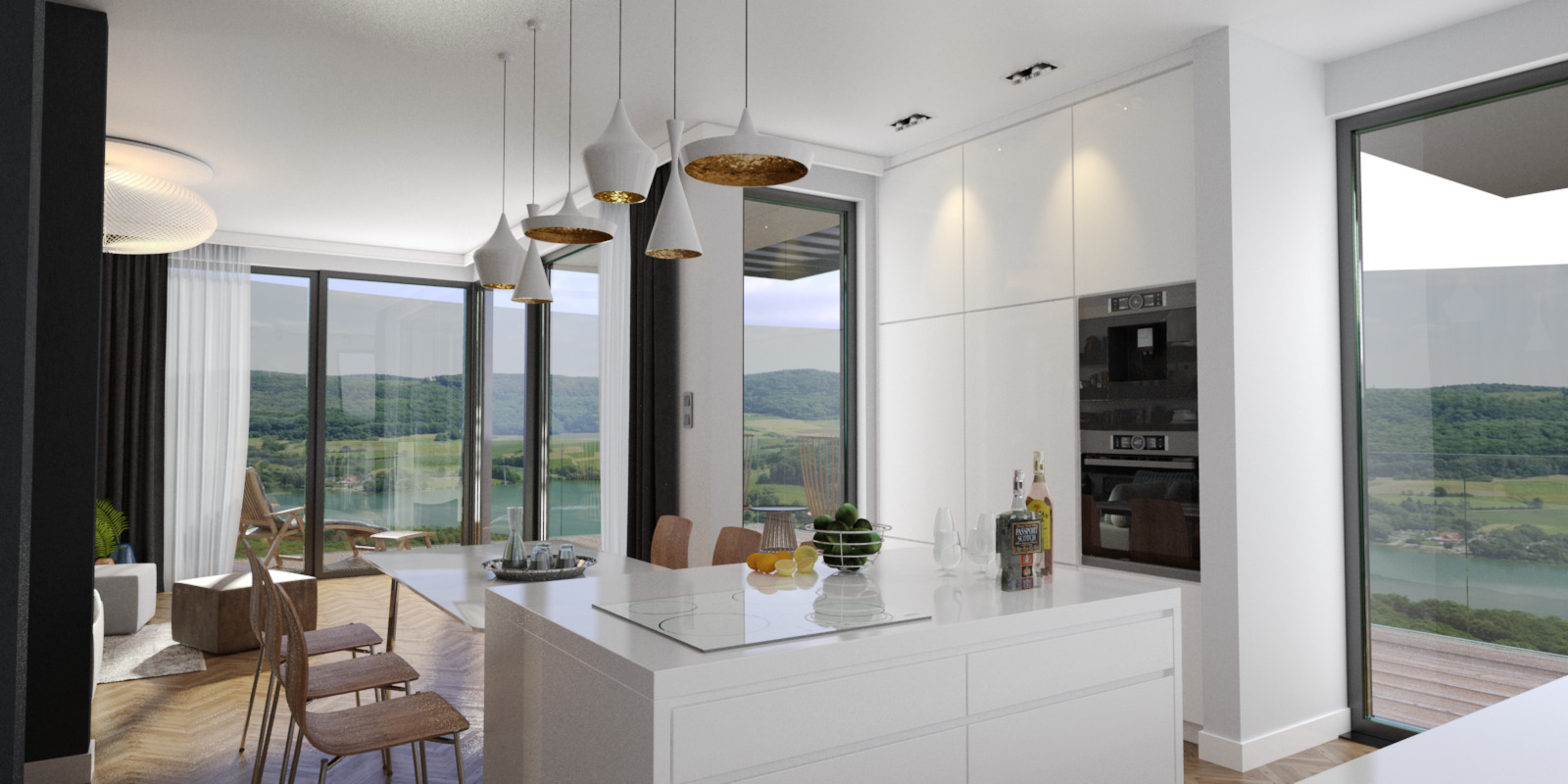 Kray engine interior visualization