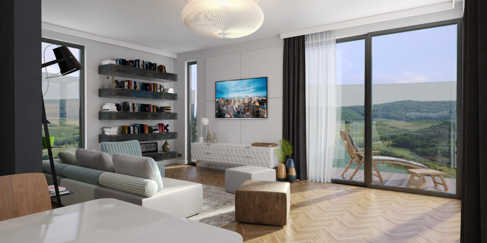 Kray engine interior visualization