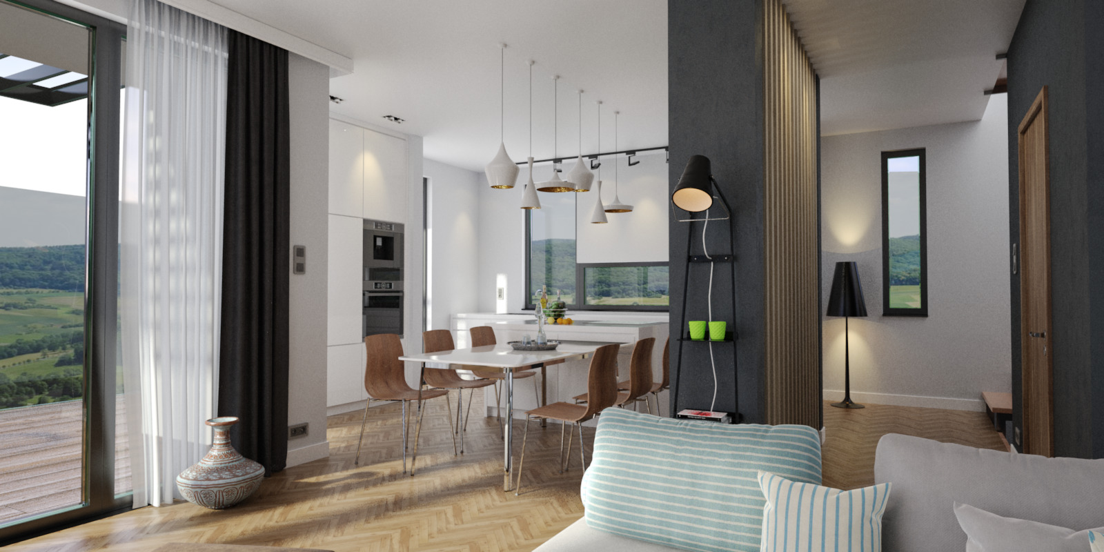 Kray engine interior visualization