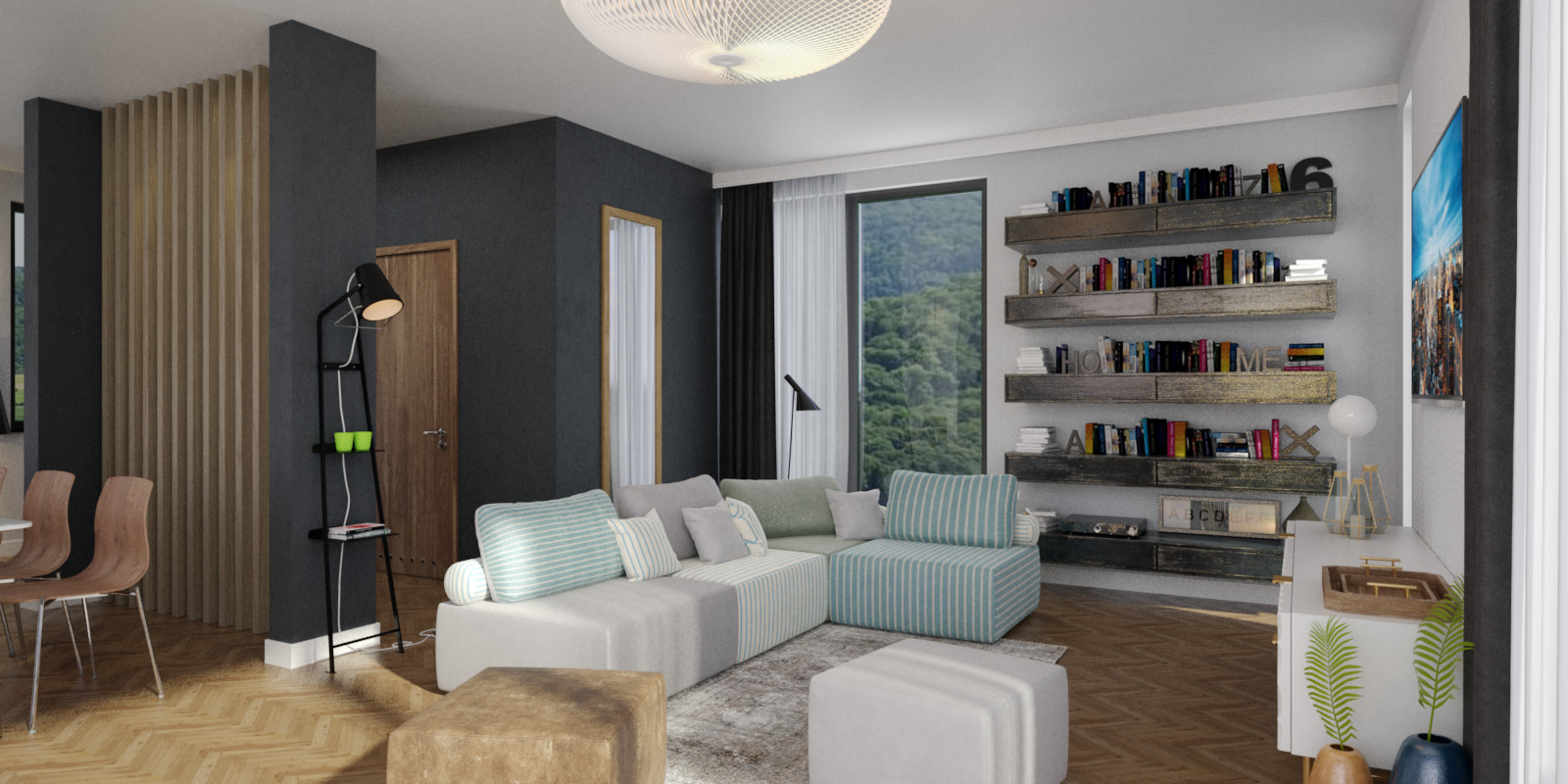 Kray engine interior visualization